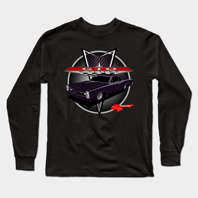 BBAAAADD '66 GTO Long Sleeve T-Shirt by Chads